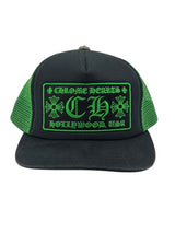Chrome Hearts Hollywood Trucker Hat Slime Green