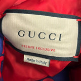 Gucci GG Monogram Supreme Jacket Blue Red White