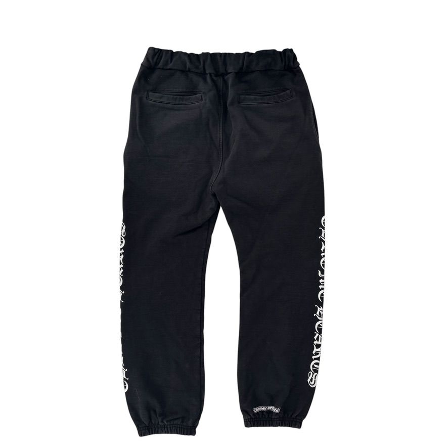 Chrome Hearts Logo Sweatpants Black