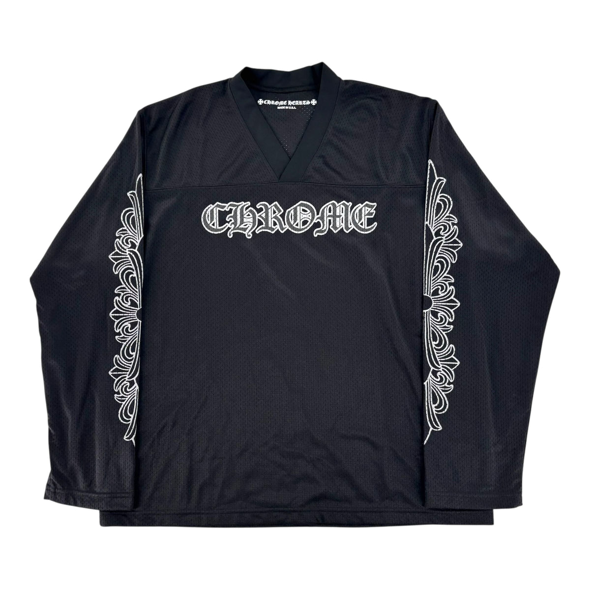 Chrome Hearts Stadium Mesh L/S Jersey Black