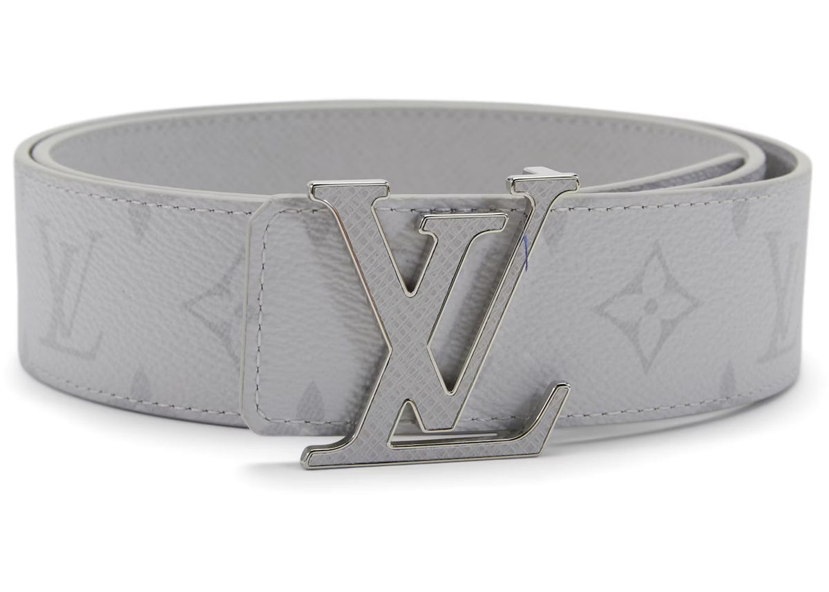 Louis Vuitton Monogram Belt White