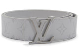 Louis Vuitton Monogram Belt White