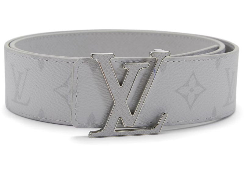 Louis Vuitton Monogram Belt White