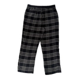 Chrome Hearts Cross Patch Plaid Flannel Pants Grey