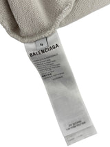 Balenciaga Loop Sports Icon Hoodie Beige