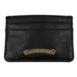 Chrome Hearts Leather Cardholder Black