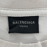 Balenciaga Tape Logo Shirt White