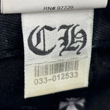 Chrome Hearts Cross Patch Hat Black Grey
