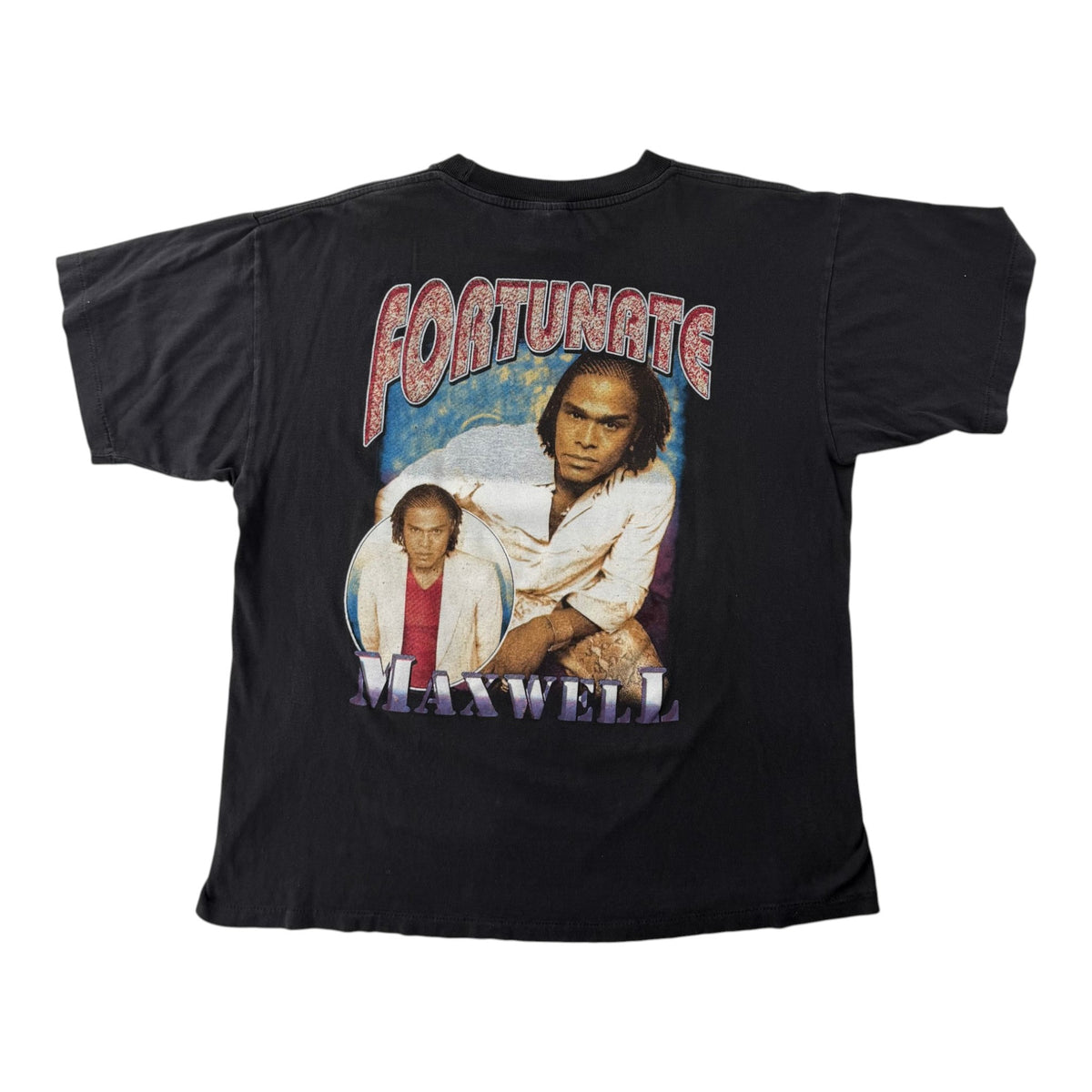Vintage Maxwell Fortunate Rap Tee Black