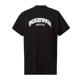 Balenciaga Back Flip Logo Tee Black