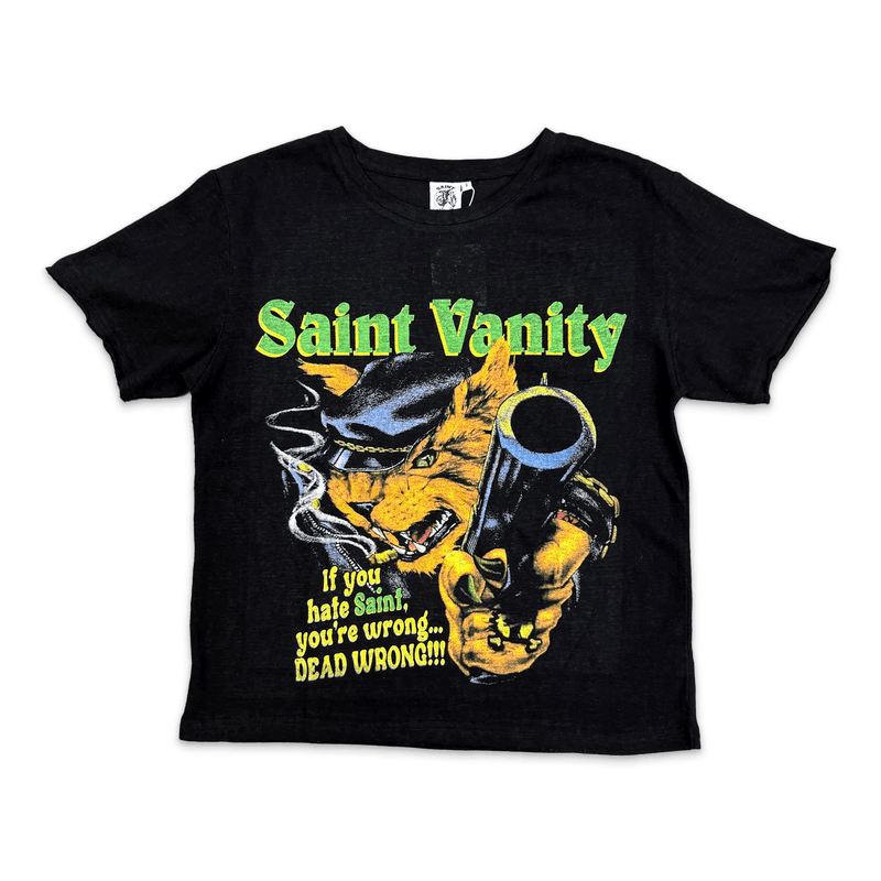Saint Vanity Hate Saint Tee Black