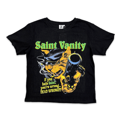 Saint Vanity Hate Saint Tee Black
