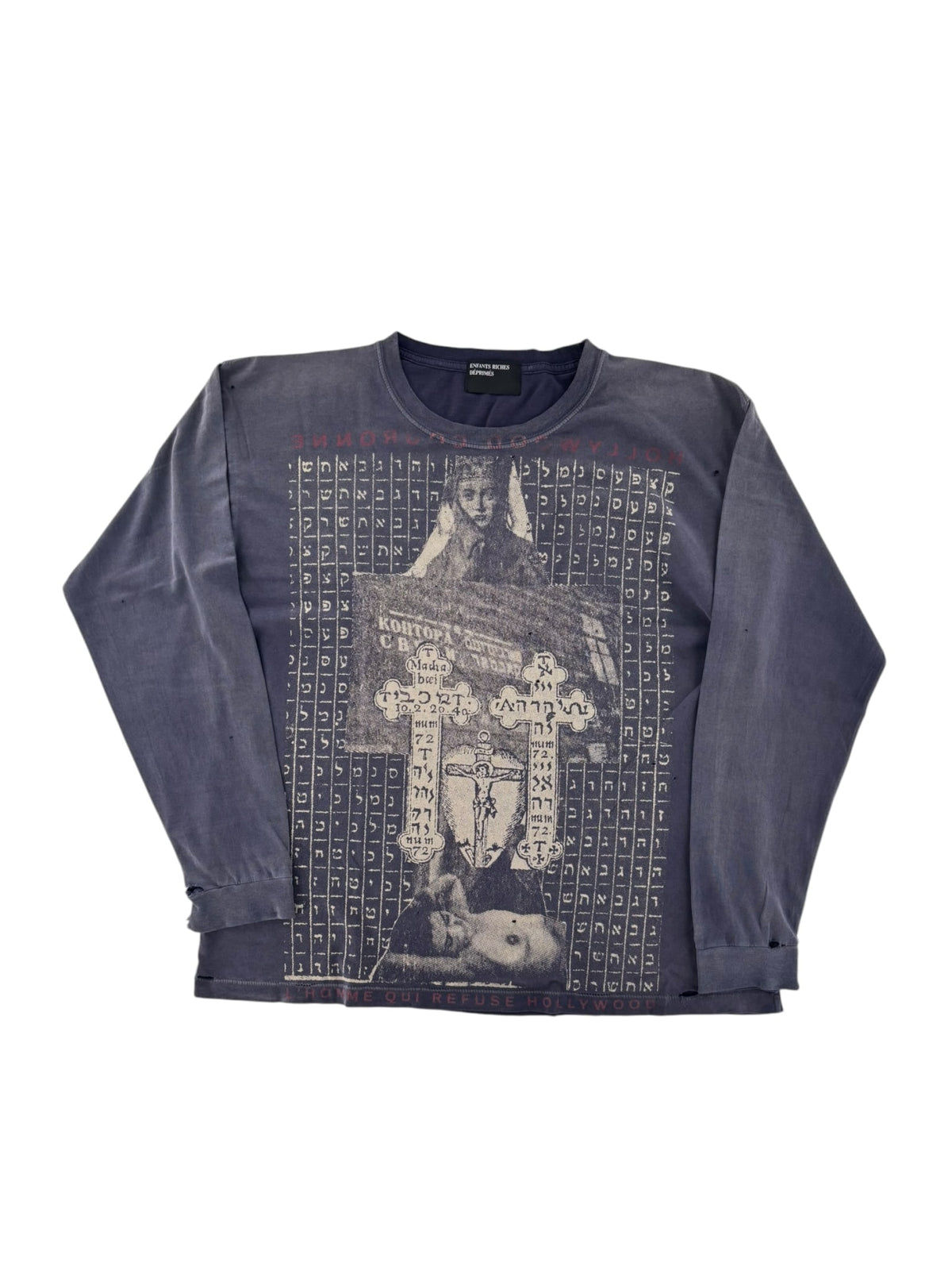 ERD Hollywood Couronne L/S Tee Purple