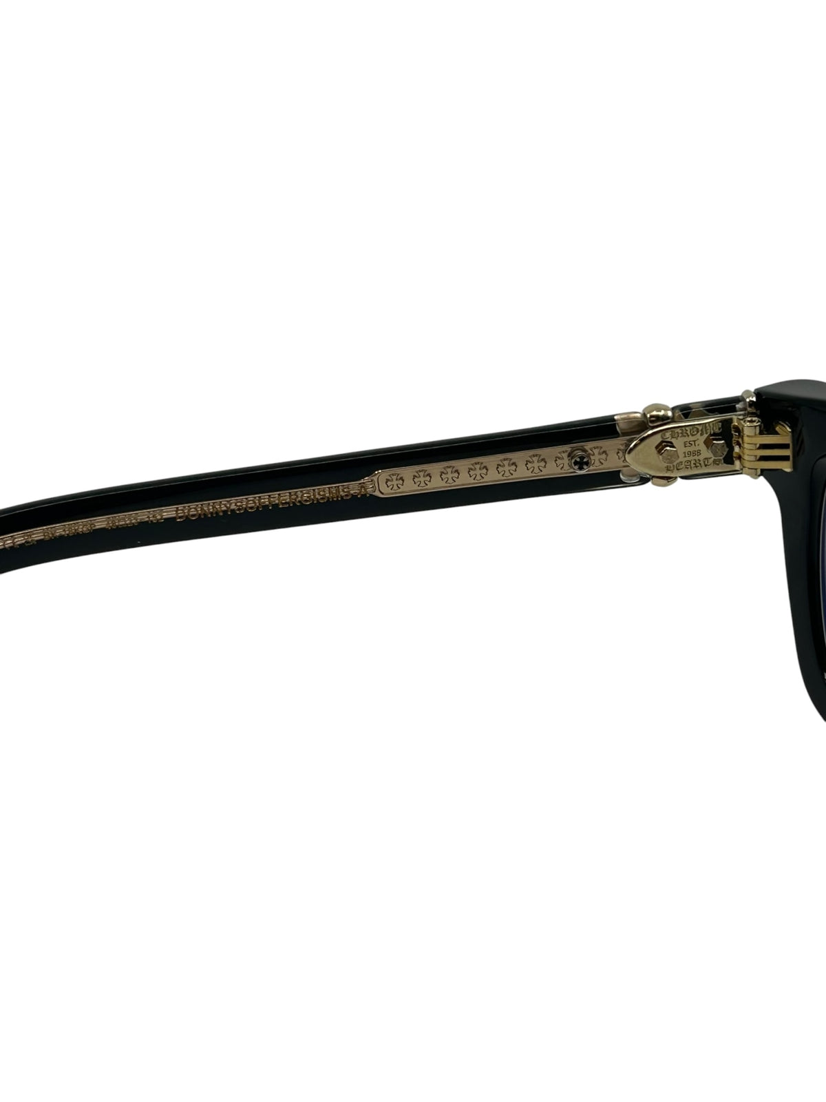 Chrome Hearts Donnyoffersgism Glasses Black & Gold