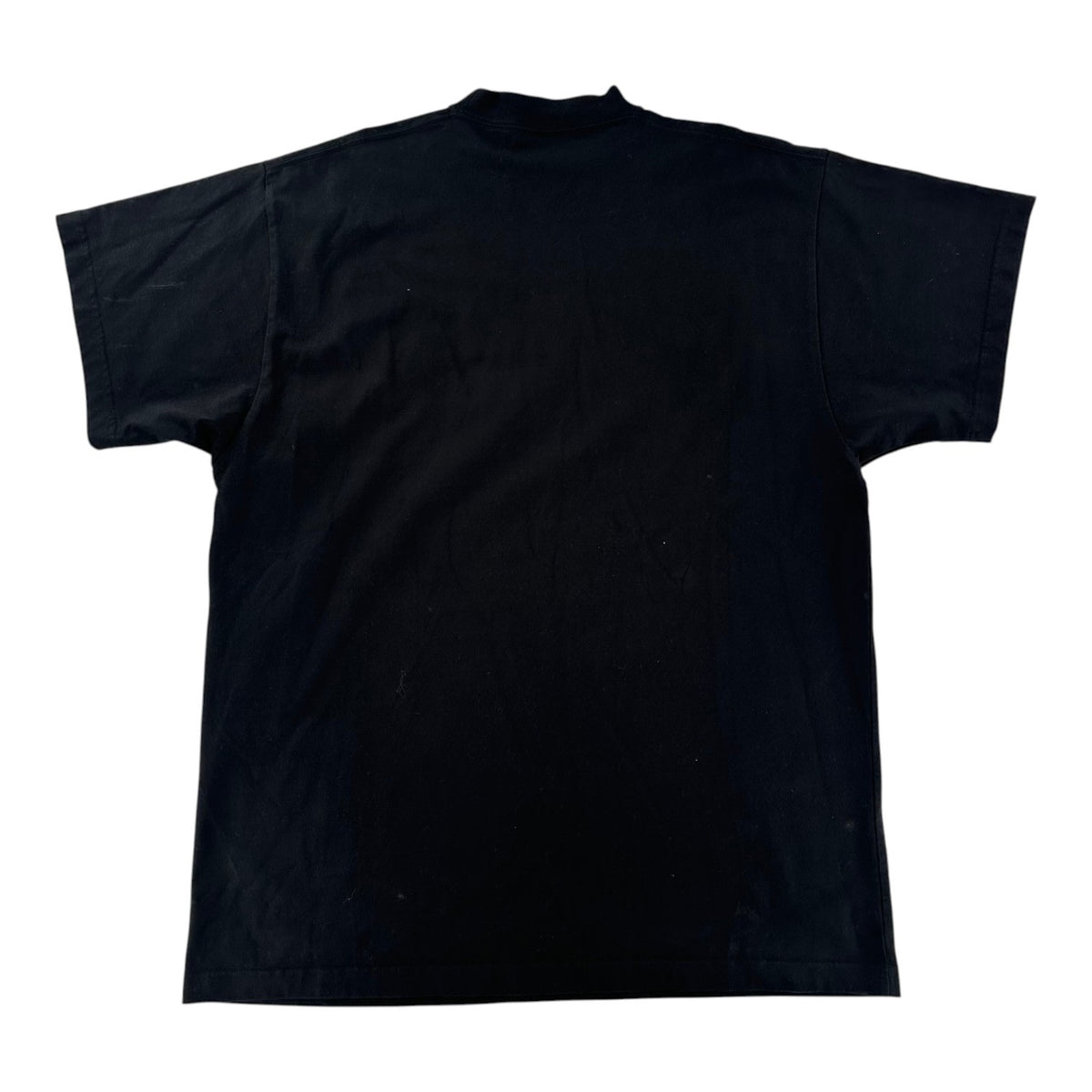 Balenciaga Back Flip Logo Tee Black