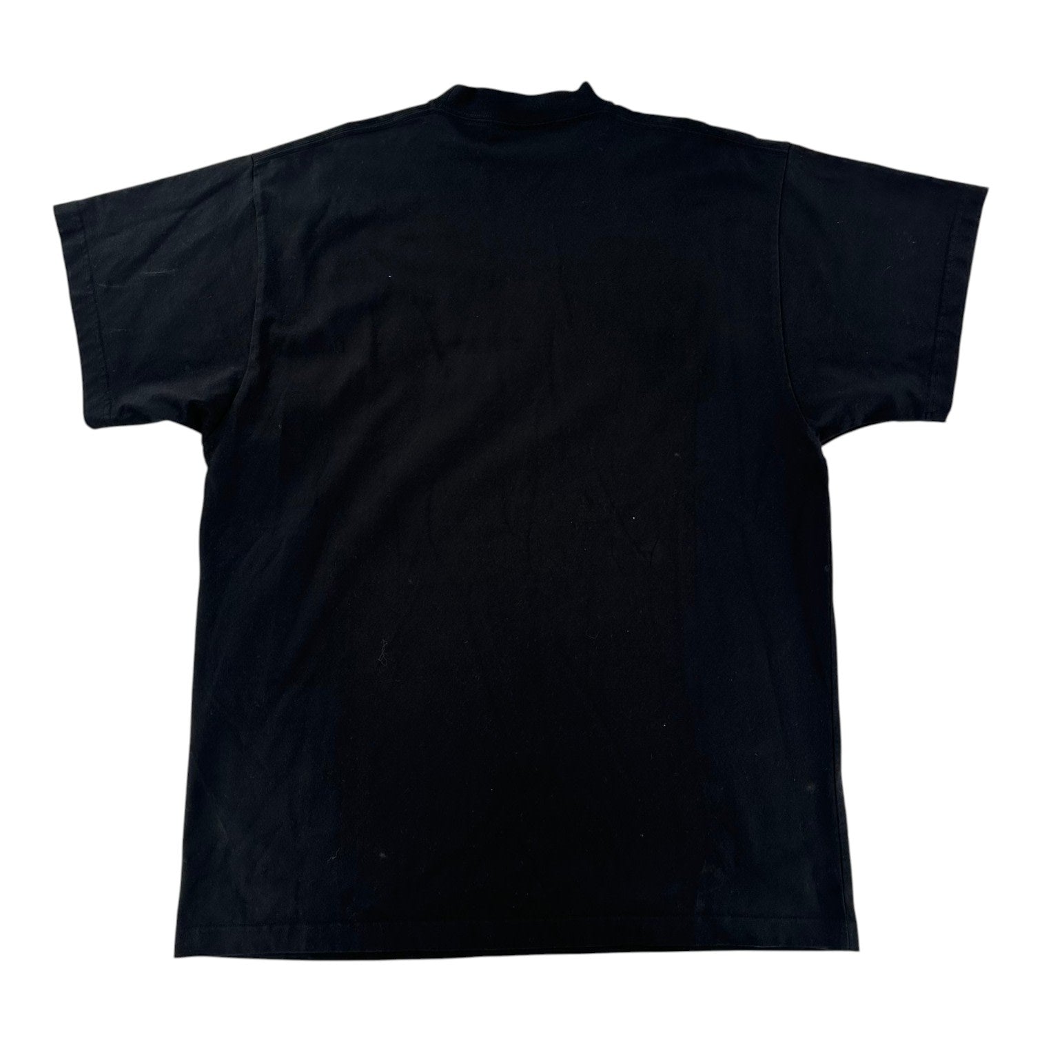 Balenciaga Back Flip Logo Tee Black
