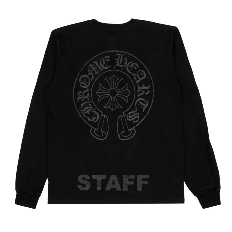 Chrome Hearts Staff Longsleeve Shirt Black