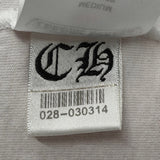 Chrome Hearts Multi Color Cross Cemetery Long Sleeve Shirt White