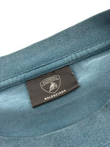 Balenciaga Lamborghini Tee Blue