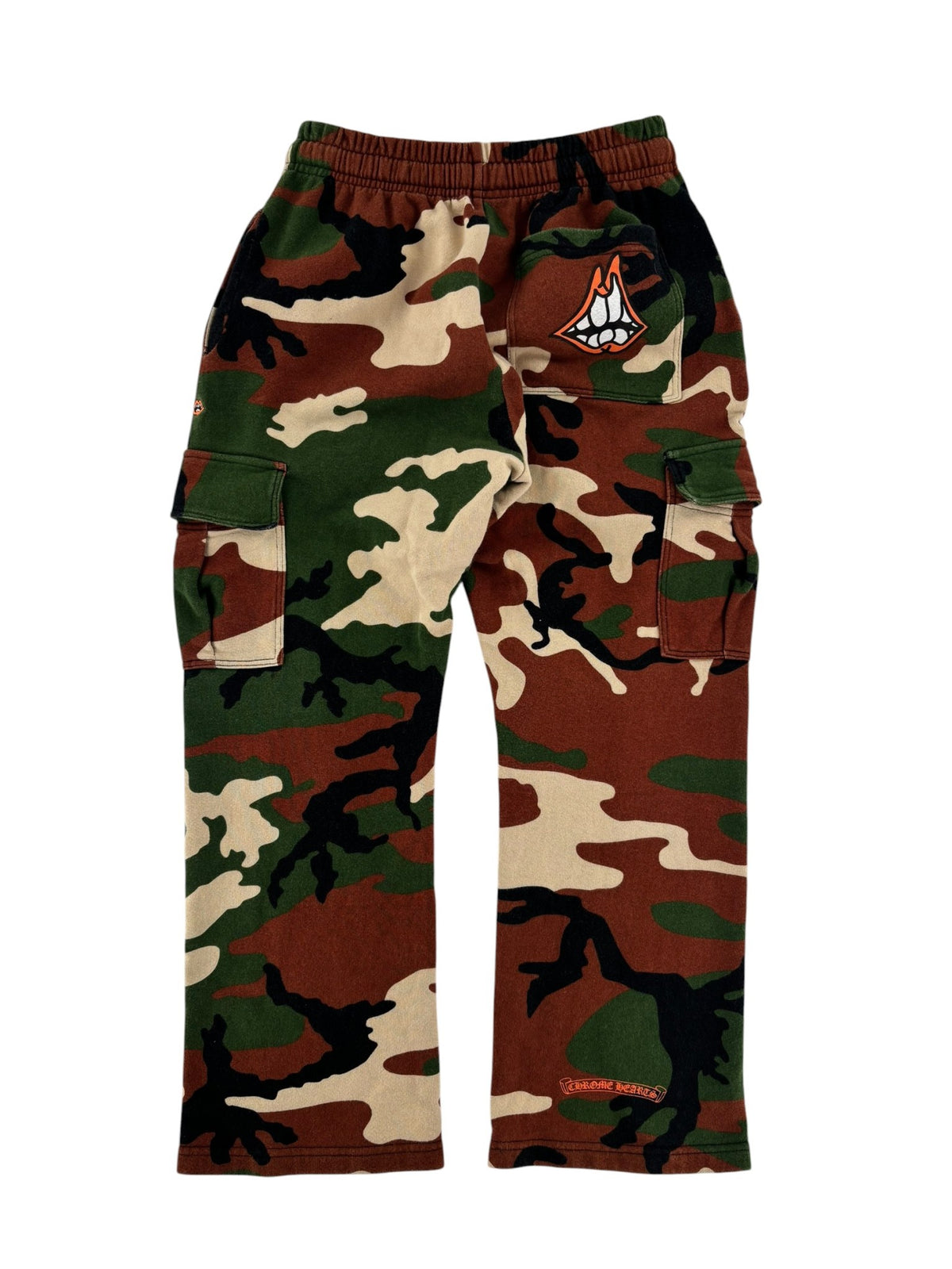 Chrome Hearts Matty Boy Caution Sweatpants Camo