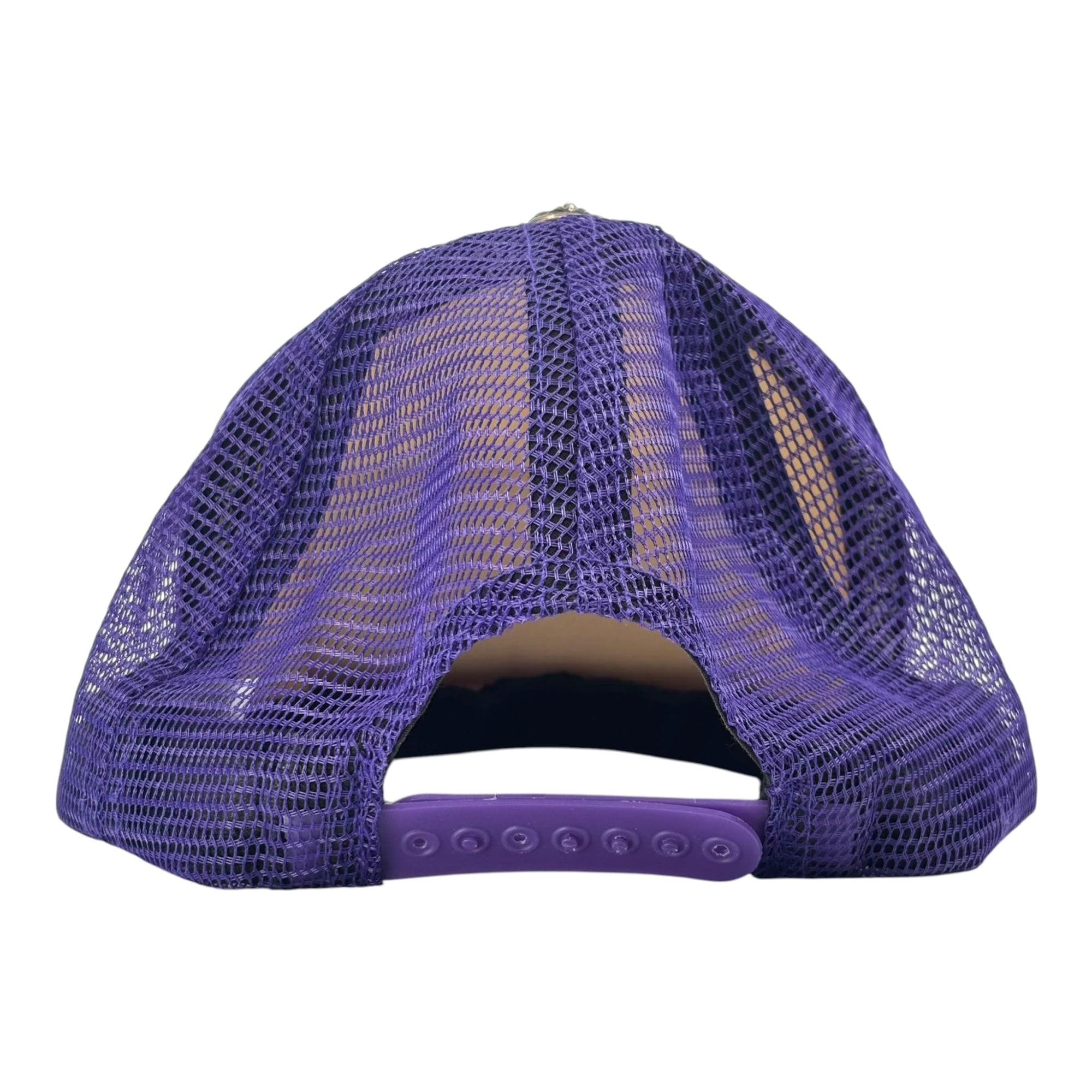 Chrome Hearts CH Hollywood Trucker Hat Purple/White/Pink