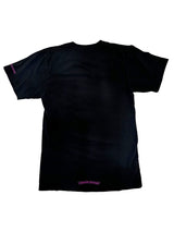 Chrome Hearts Neck Letters Tee Purple Black