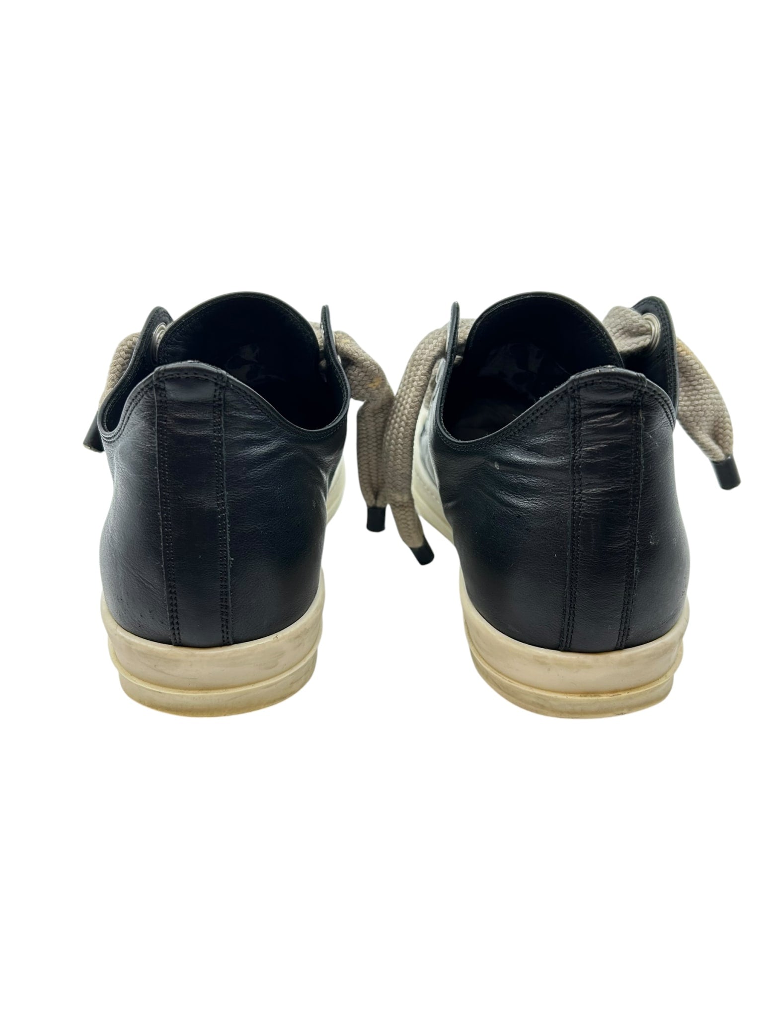 Rick Owens Mainline Jumbo Lace Low Black