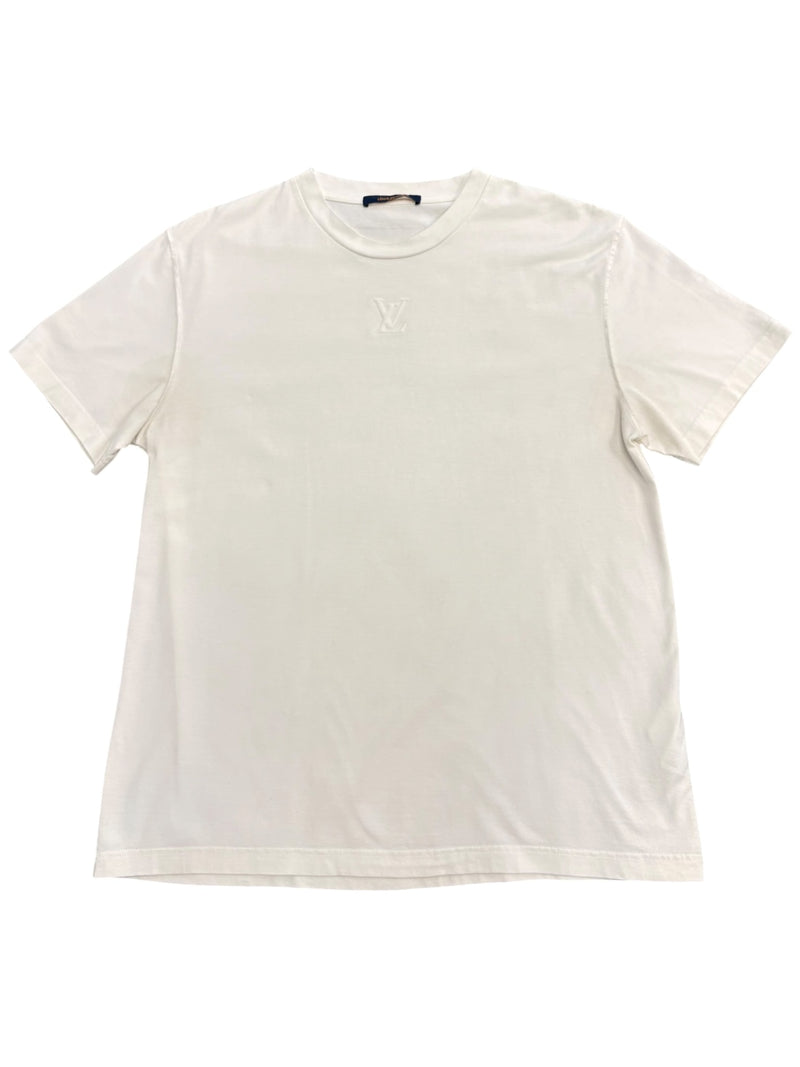 Louis Vuitton Embossed LV T-Shirt White