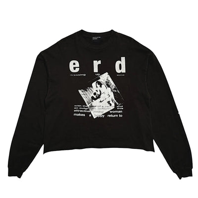 ERD School Days Long Sleeve Shirt Black
