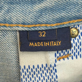 Louis Vuitton Slim Fit Denim Blue
