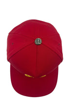 Chrome Hearts CH Silver Button Hat Red/Yellow