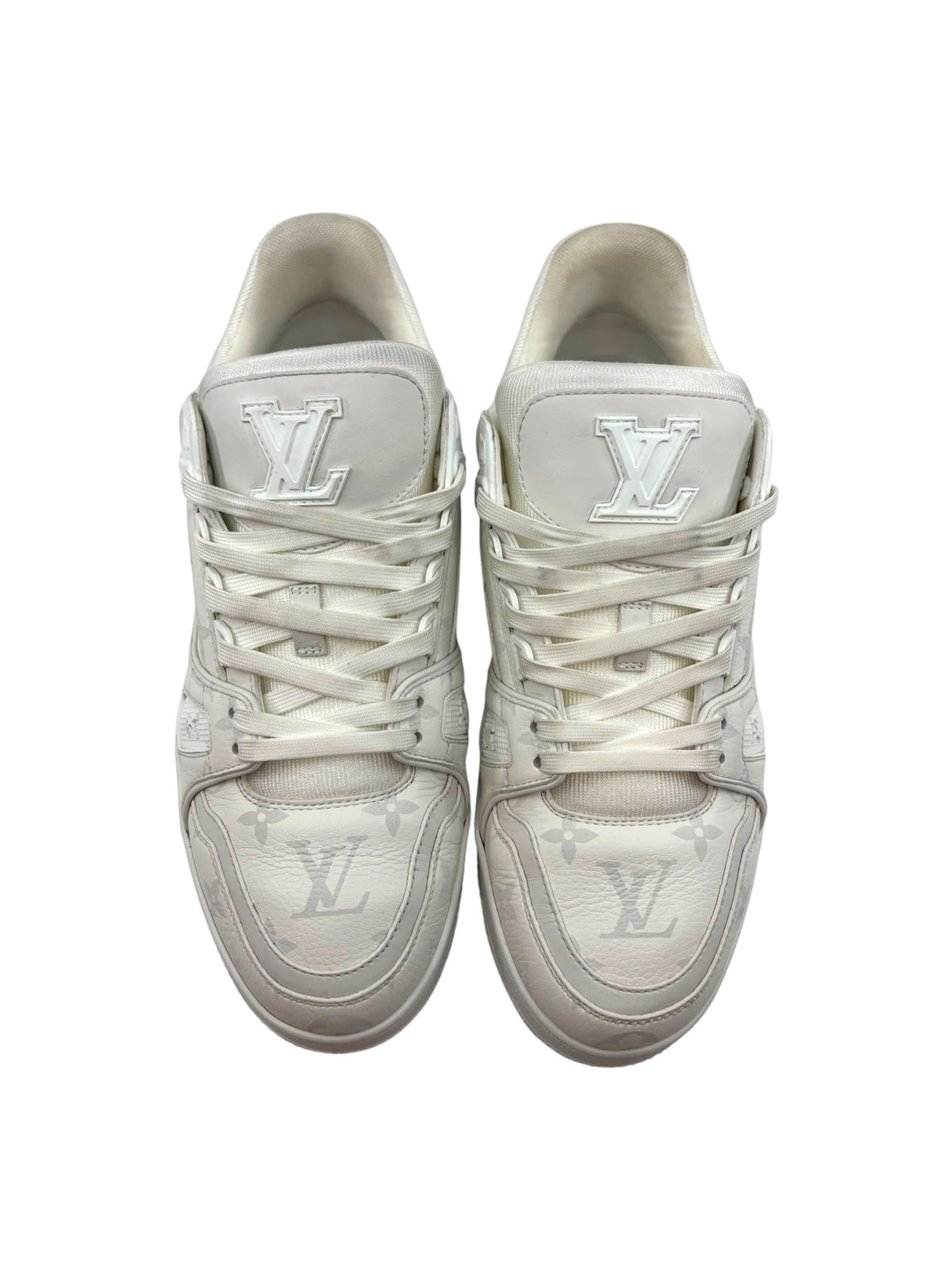 Louis Vuitton LV Trainer White Monochrome