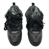 Louis Vuitton Skate Trainer Black Swarovski Monogram