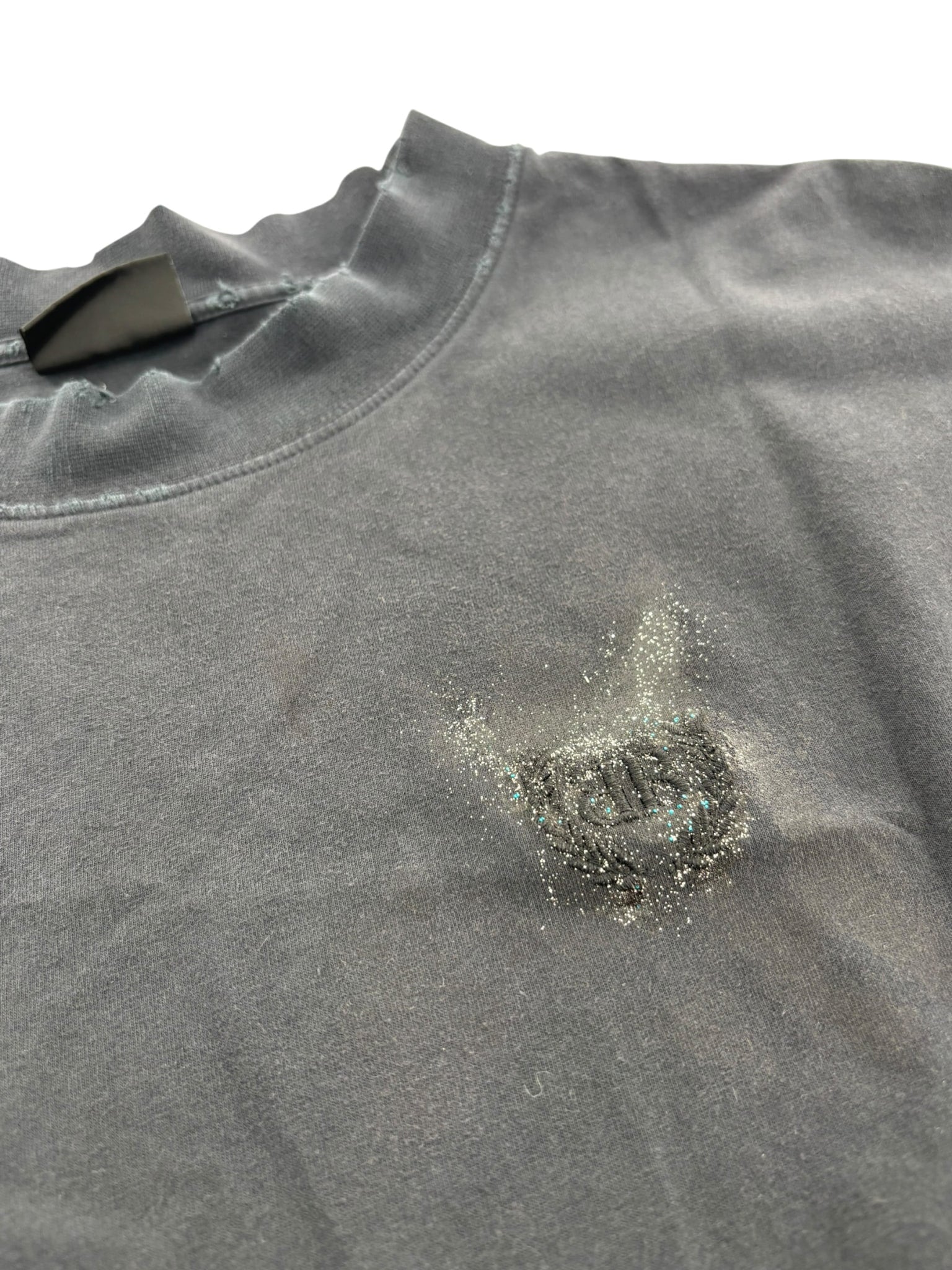 Balenciaga Glitter Logo Tee