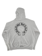 Chrome Hearts Floral Horseshoe Zip-up Hoodie White