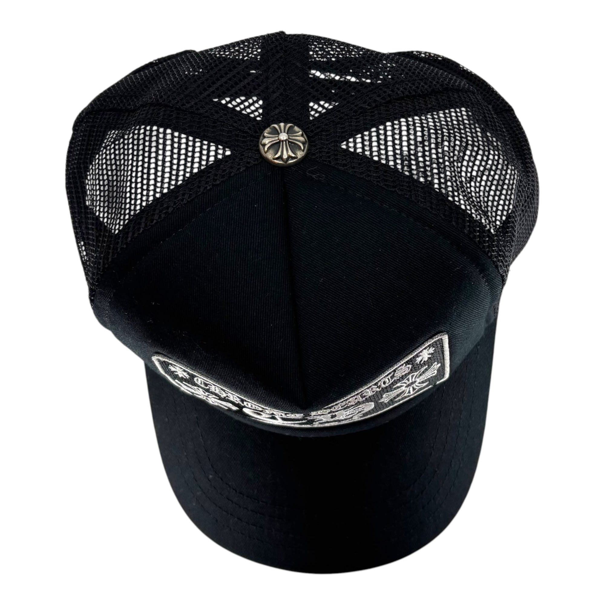 Chrome Hearts CH Aspen Exclusive Trucker Hat Black
