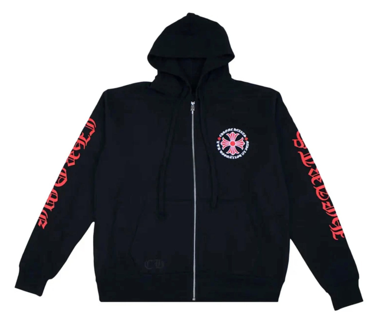Chrome Hearts Hollywood Plus Cross Zip Up