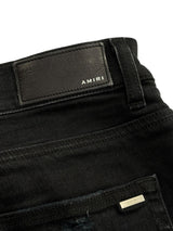 Amiri Mx1 Camo Ribbed Denim Black