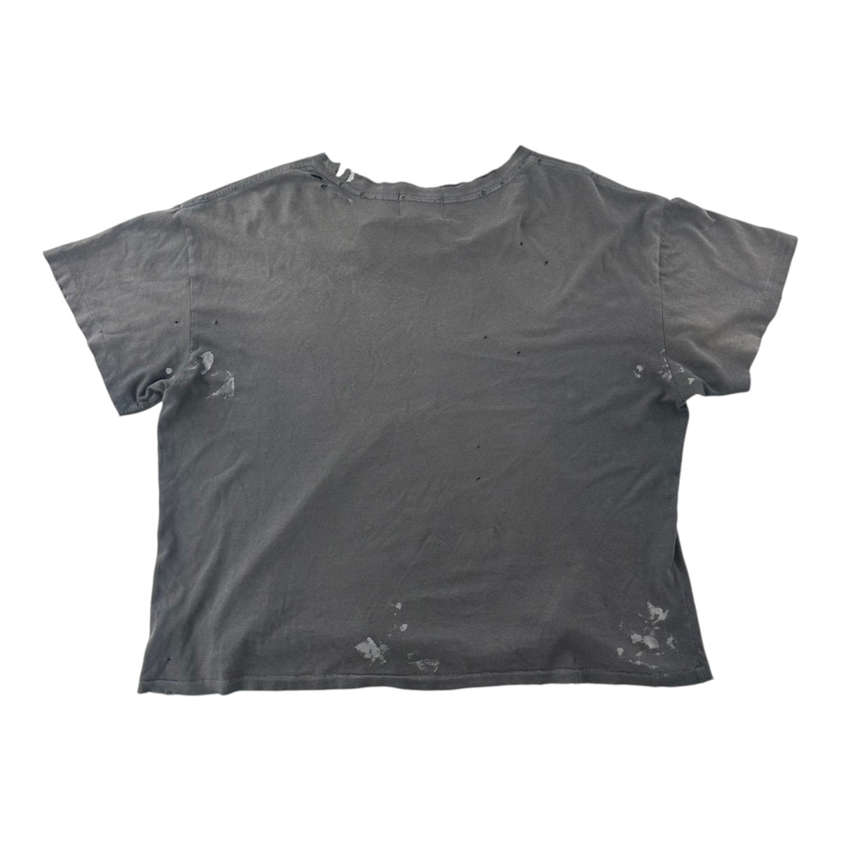 ERD Classic Logo Distressed Tee Grey