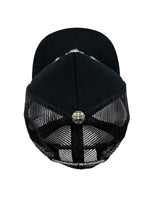 Chrome Hearts Pony Hair Cemetery Cross Patch Trucker Hat