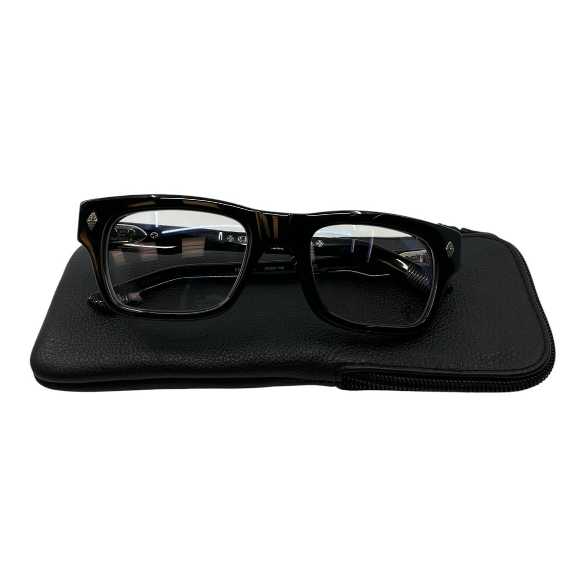 Chrome Hearts Crypdic Glass Black Silver Accessory