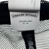 Chrome Hearts Pony Hair Cemetery Cross Patch Trucker Hat
