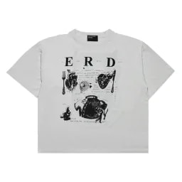 ERD My Role In The War Shirt Faded White