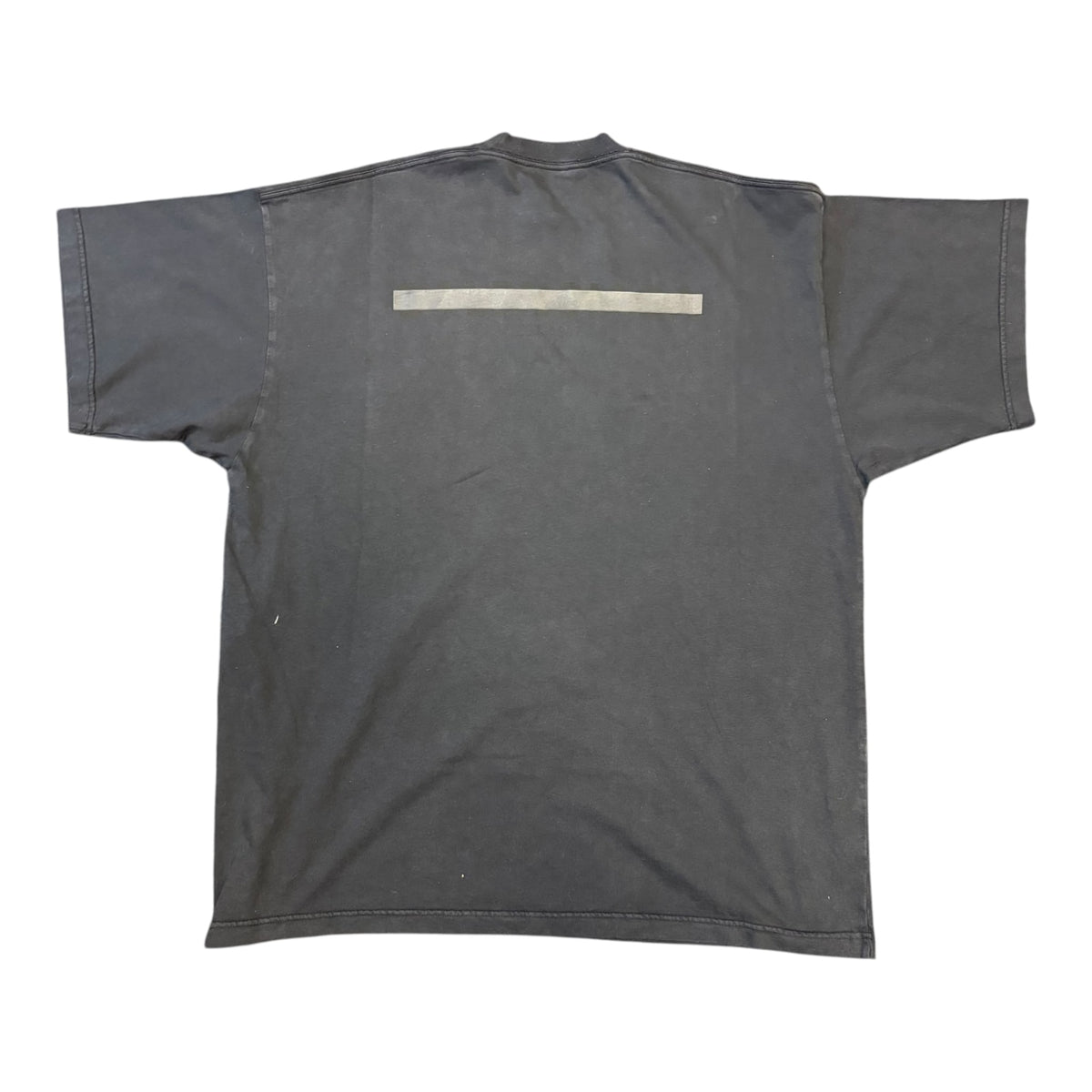 Balenciaga Strikethrough Tee Black