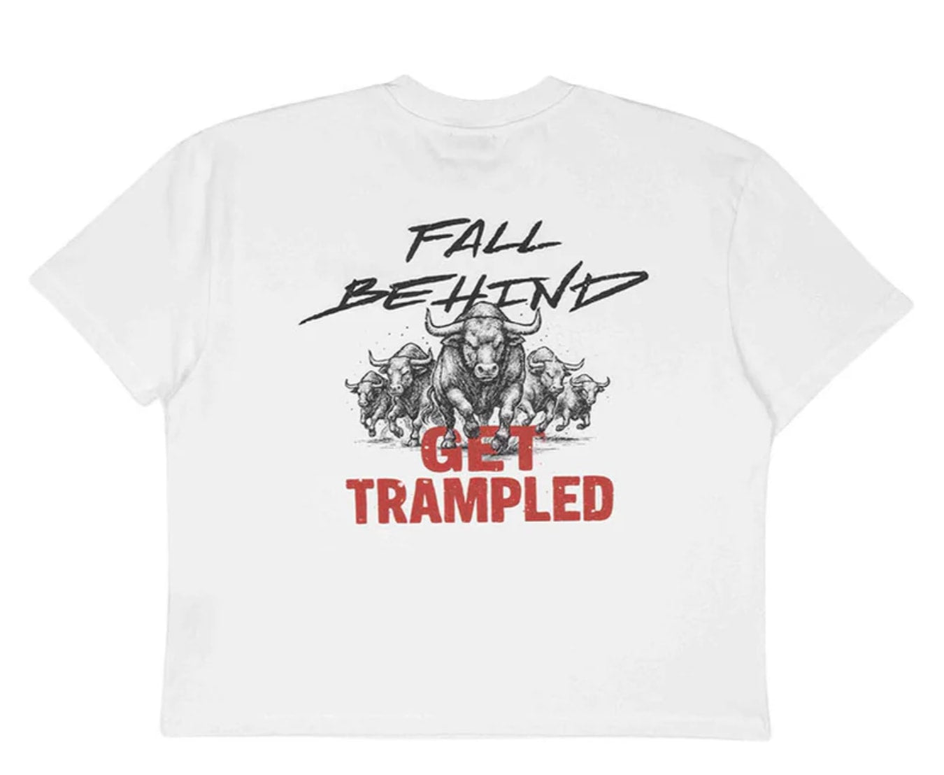 Commons Get Trampled Tee White