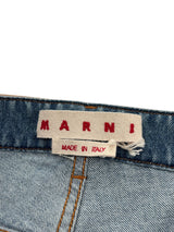 Marni Flower Patch Denim Lightwash