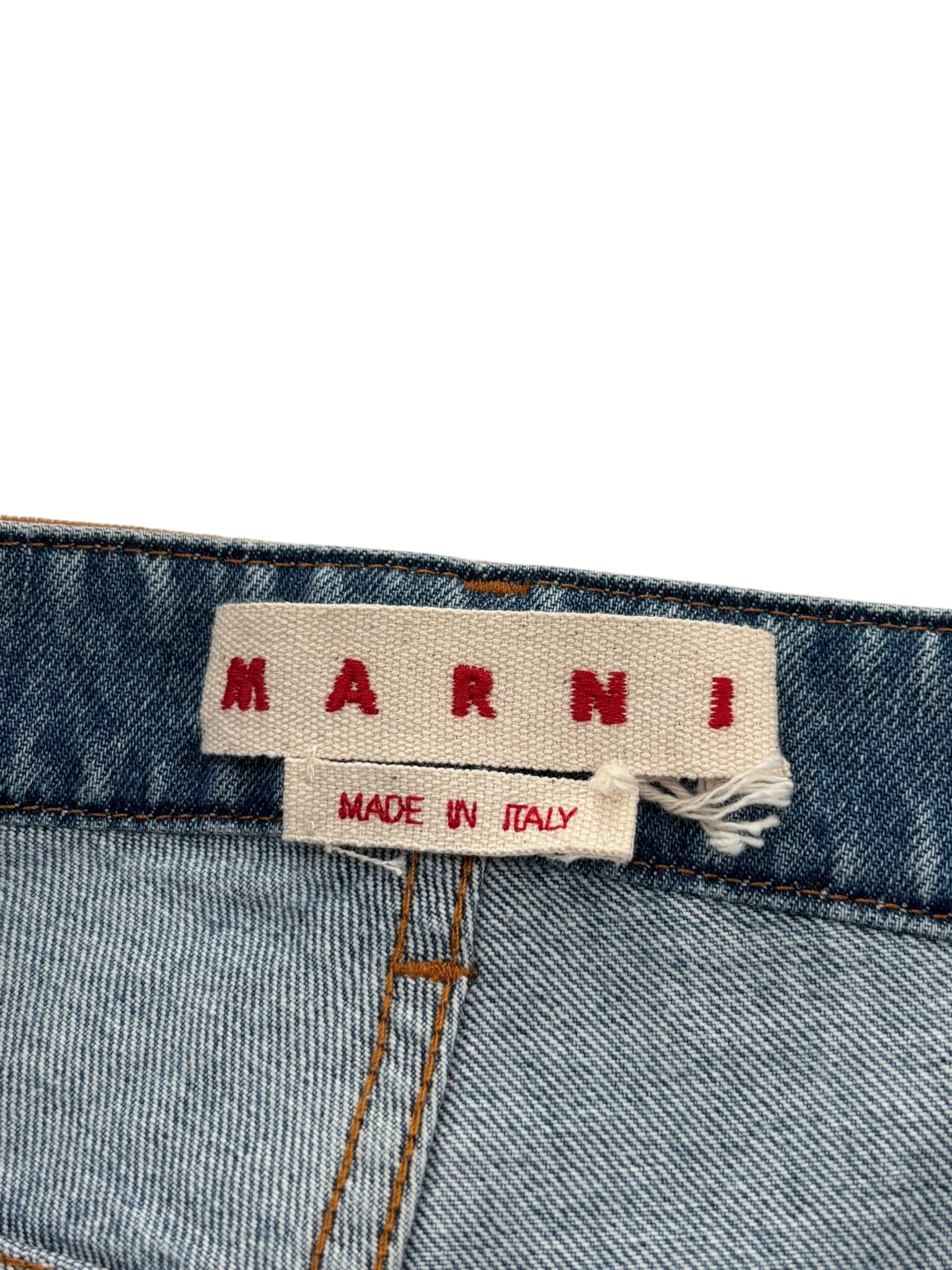 Marni Flower Patch Denim Lightwash