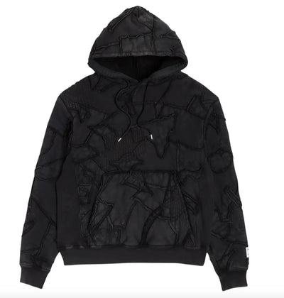Gallery Dept. Quilted Hoodie Black