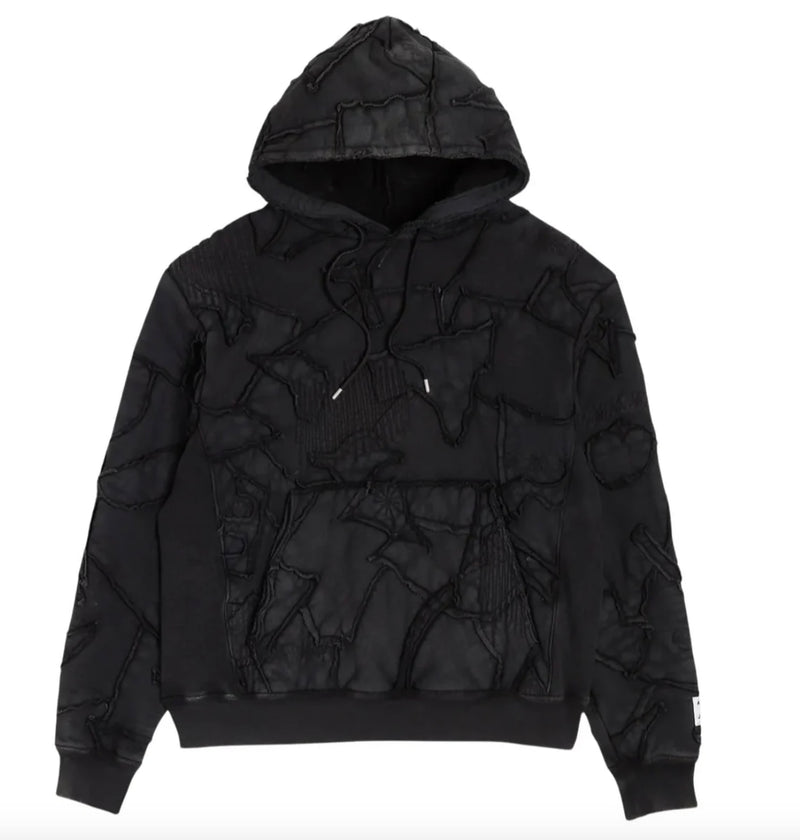 Gallery Dept. Quilted Hoodie Black