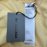 Balenciaga Tape Type Tee Yellow